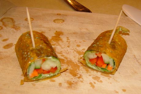 Raw Mango Wrap